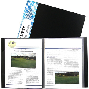 Better Office Products 24 Pocket Bound Presentation Book