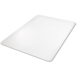 DEFLECTO Stuhlmatte Aus Polycarbonat – Transparent, 46 X 60 Cm, Für Teppichschutz
