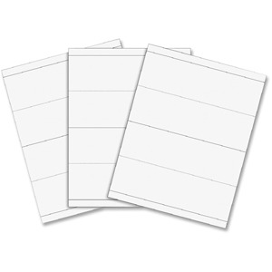 PrinterReady Name Tent Cards, 4.25 x 11, White Cardstock - 50 count