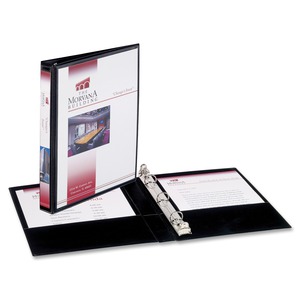 Avery Mini Durable View 3 Ring Binder, 0.5" Round Rings, Black ...