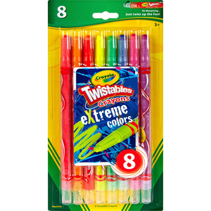 Crayola eXtreme Colors Twistable Crayons - CYO529738 