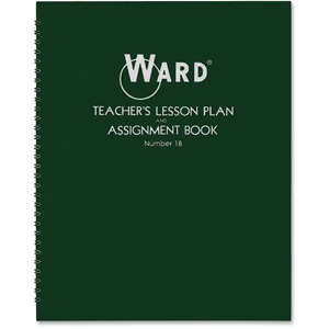 ward teacher's lesson plan and assignment book number 18