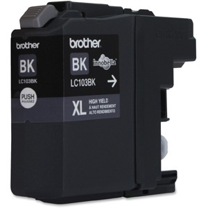 Brother Genuine Innobella LC103BK High Yield Black Ink Cartridge ...