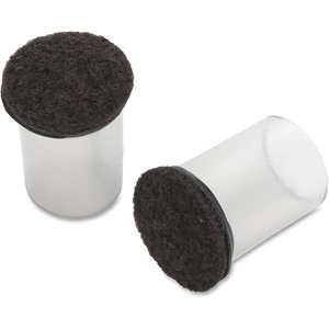 clear lorell floor sleeve protectors pack
