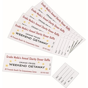 avery blank printable perforated raffle tickets tear