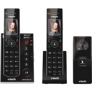 VTech IS7121-2 DECT 6.0 Expandable Cordless Phone with Audio/Video