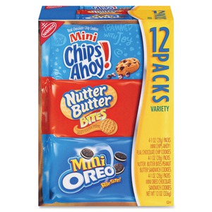 Nabisco Bite-size Cookie Variety Pack - Nfg02024 - Shoplet.com