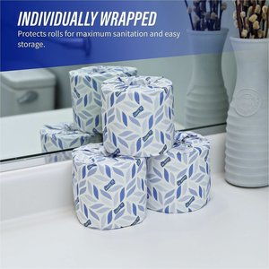 Genuine Joe 2-ply Standard Bath Tissue Rolls - GJO2540096