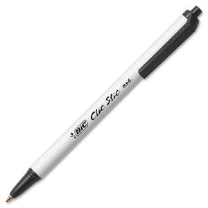 retractable stic bic pens clic ballpoint pen point medium