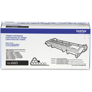 Brother Genuine TN660 High Yield Black 