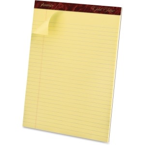 Ampad Gold Fibre Premium Jr. Legal Writing Pads - 50 Sheets - Watermark - View #4
