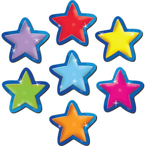 Teacher Created Resources Stars Magnetic Accents - TCR77209 - Shoplet.com