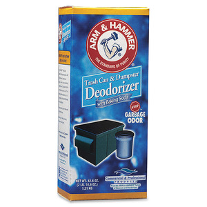 thumbnail image 2 of Arm & Hammer™ Trash Can And Dumpster Deodorizer With Baking Soda Sprinkle Top Original Powder 426 Oz Box 9 Carton 2 of 11