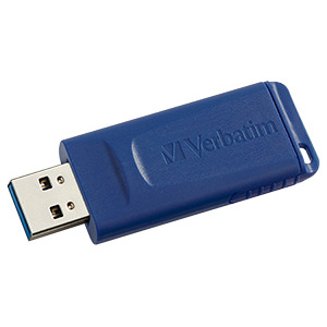 Verbatim 64GB Store 'n' Go USB Flash Drive - 2pk - Blue, Green ...