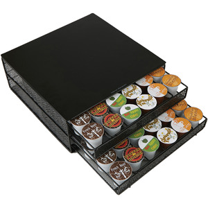 Mind Reader 72-pod Coffee Storage - 72 x Coffee Pod - 2 Drawer(s) - 5.1 Mind Reader 72-pod Coffee Storage - 72 x Coffee Pod - 2 Drawer(s) - 5.1