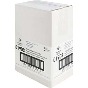 Business Source Thermal Fax Paper Rolls - BSN01908 - Shoplet.com