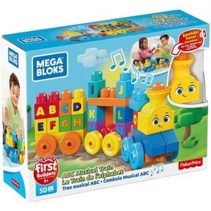 mega bloks abc learning train building set