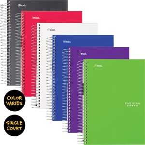 Mead Five Star Wirebound Subject Notebook - MEA73527 - Shoplet.com