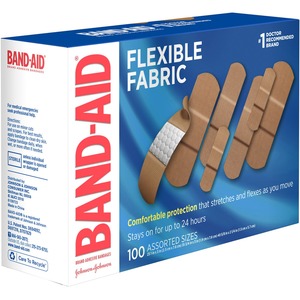 Band-Aid Assorted flexible fabric bandages