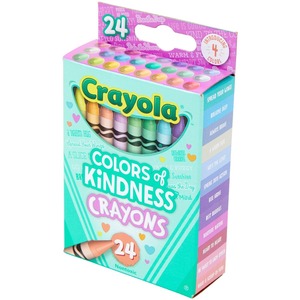 Crayola Colors of Kindness Crayons - CYO520130 - Shoplet.com