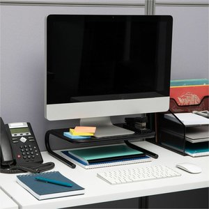 Mind Reader Products Mind Reader Monitor Stands - EMS2METMONSTBLK ...