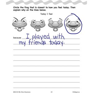 Teacher Created Resources My Own Books: My Emotions Printed Book ...