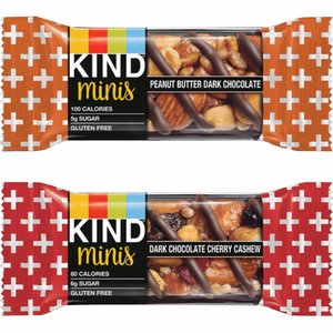 KIND Minis Snack Bar Variety Pack - KND43012 - Shoplet.com