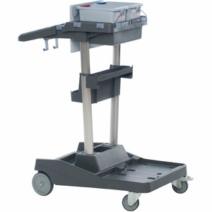 Vileda Professional VoleoPro Cart - 4 Casters - Plastic, Aluminum, Anodized Aluminum, Steel - x 4.8 Vileda Professional VoleoPro Cart - 4 Casters - Plastic, Aluminum, Anodized Aluminum, Steel - x 4.8