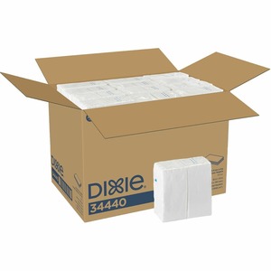 Dixie 2-Ply Dinner Napkins - 2 Ply - 1/8 Fold - 15 Dixie 2-Ply Dinner Napkins - 2 Ply - 1/8 Fold - 15