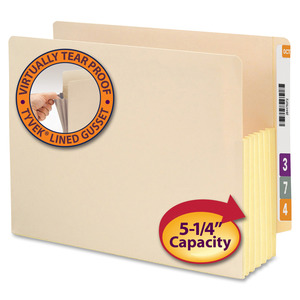 Smead End Tab File Pockets with Reinforced Tab - SMD75174 - Shoplet.com