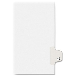 Avery Individual Legal Exhibit Dividers - Avery Style - AVE01049 ...