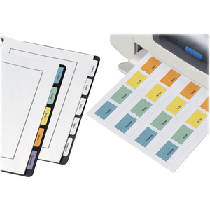 Avery Printable Repositionable Tabs, 1-3/4" , White, 80 Tabs (16282 ...
