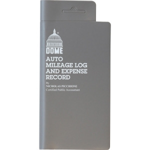 Dome Auto Mileage & Expense Record Book - DOM750 - Shoplet.com
