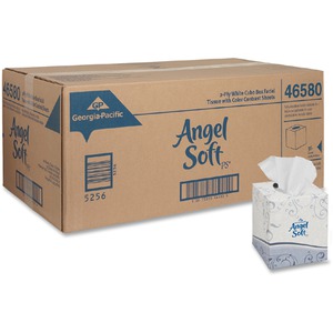 Angel Soft Professional Series Facial Tissue by GP Pro in Cube Box ...