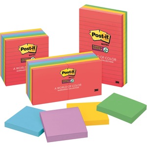 Post-it Super Sticky Note Pads - Rio De Janeiro Collection