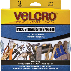 Velcro Industrial Strength Tape with Heavy Duty Adhesive, 4-ft x 2-in, 1-pk