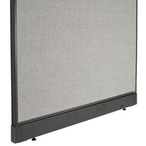 Interion Office Partition Panel with Pass-Thru Cable 48-1/4