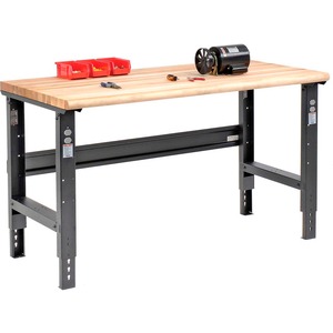Global Industrial Workbench Steel Stringer For C Channel Adj Leg ...
