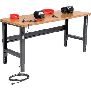 Global Industrial Workbench Steel Stringer For C Channel Adj Leg ...