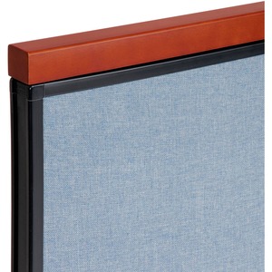 Interion Mobile Deluxe Office Partition Panel 24-1/4