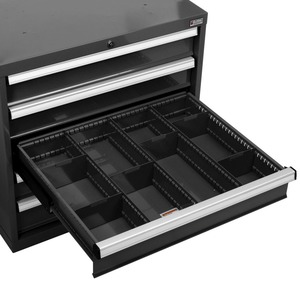Global Industrial Mobile Double Sided Bin Rack Without Bins