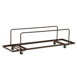Interion Table Cart For Rectangular Folding Tables Holds 10 - up to 96 ...