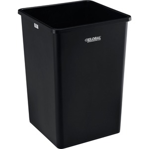 Global Industrial Square Plastic Trash Container Swing Lid - 35