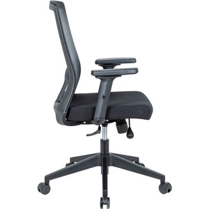 Interion Mesh Task Chair with Seat Slider Fabric Black - GLO695935BK ...