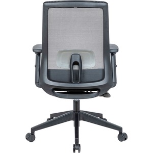 Interion Mesh Task Chair with Seat Slider Fabric Black - GLO695935BK ...
