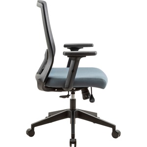 Nexel Interion Mesh Task Chair with Seat Slider Fabric Ocean Blue ...