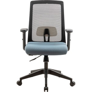 Nexel Interion Mesh Task Chair with Seat Slider Fabric Ocean Blue ...