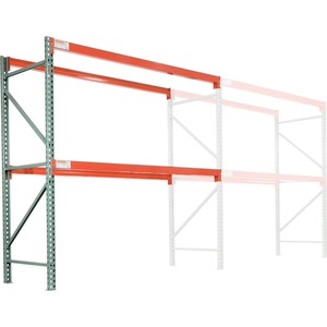 Nexel Global Industrial Teardrop Pallet Rack Add-On 48"W X 36"D X 96"H ...