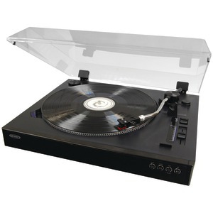 Jensen(r) JENSEN JTA-470 Professional 3-Speed Stereo Turntable