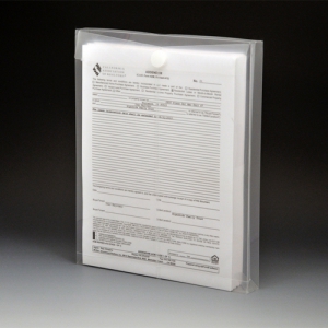 Lion Office Products, Inc VEL-CLOSE-R Clear Poly Envelopes ...